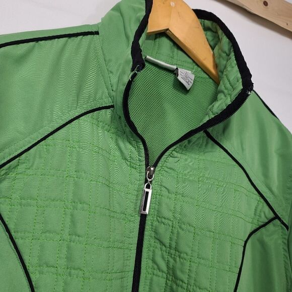 Kim Rogers Womens Green Zip Up Jacket - Picture 7 of 11